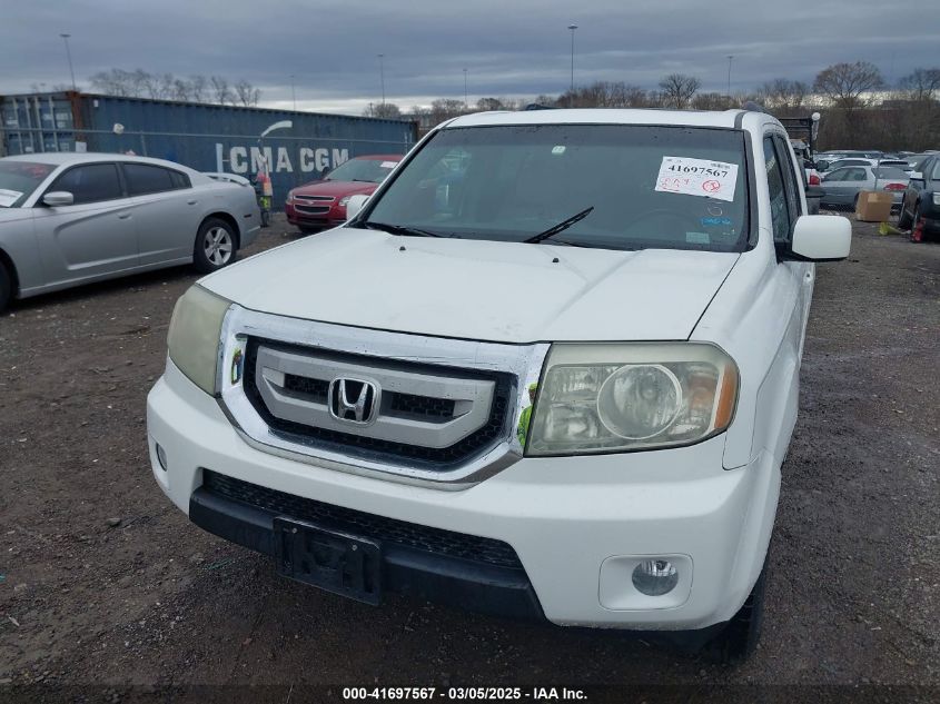 2011 Honda Pilot Ex-L VIN: 5FNYF3H5XBB014947 Lot: 41697567