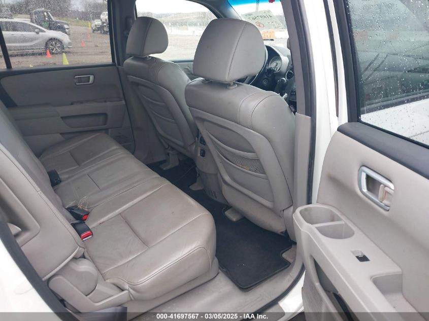 2011 Honda Pilot Ex-L VIN: 5FNYF3H5XBB014947 Lot: 41697567