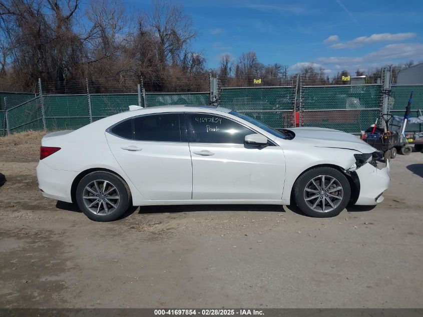2019 Acura Tlx Tech Pkg VIN: 19UUB1F58KA000797 Lot: 41697854