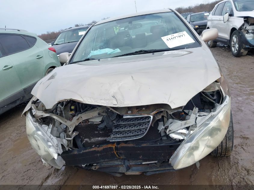 2006 Toyota Corolla Le VIN: 2T1BR32E86C610414 Lot: 41697897