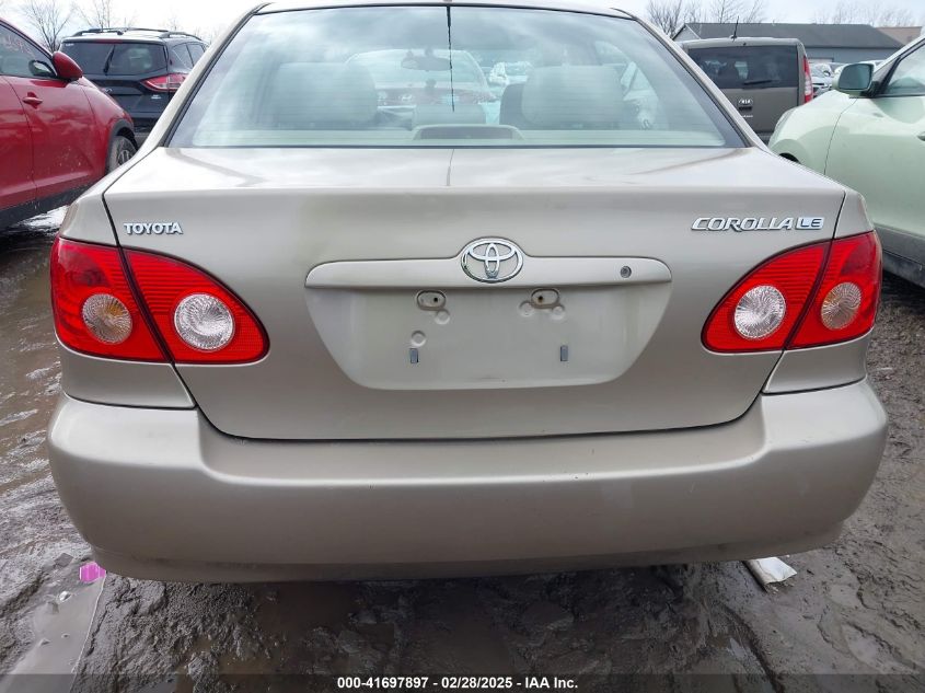 2006 Toyota Corolla Le VIN: 2T1BR32E86C610414 Lot: 41697897