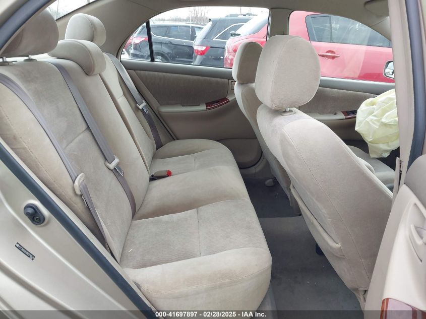 2006 Toyota Corolla Le VIN: 2T1BR32E86C610414 Lot: 41697897