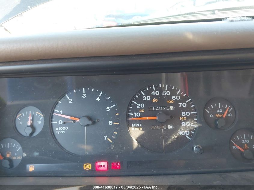 1995 Jeep Grand Cherokee Limited/Orvis VIN: 1J4GZ78Y5SC686216 Lot: 41698017