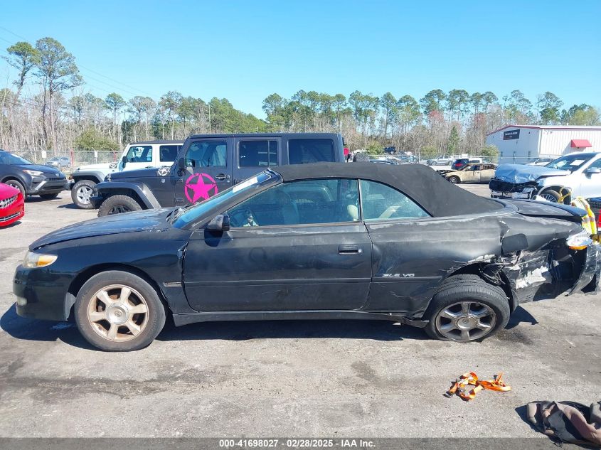 2002 Toyota Camry Solara Sle V6 VIN: 2T1FF28P02C566318 Lot: 41698027