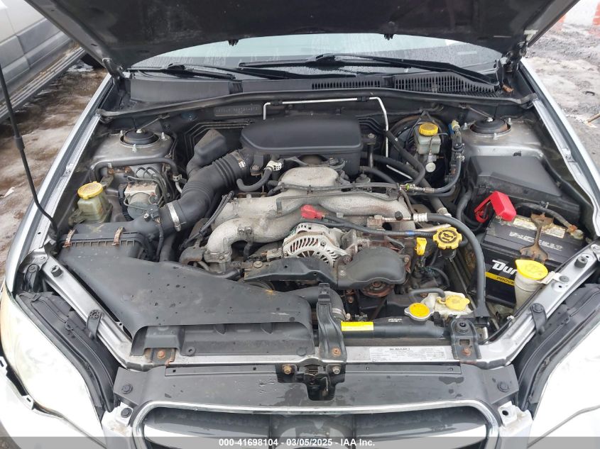 2008 Subaru Legacy 2.5I VIN: 4S3BL616687204293 Lot: 41698104