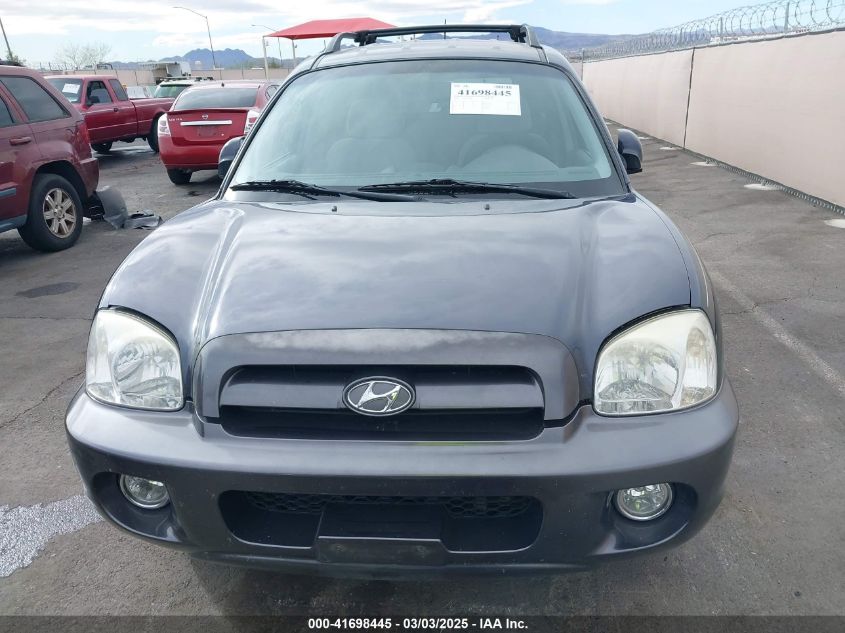 2006 Hyundai Santa Fe Gls/Limited VIN: KM8SC73E46U109512 Lot: 41698445