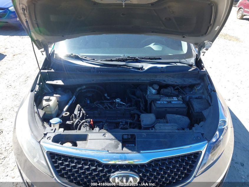 2016 Kia Sportage Lx VIN: KNDPB3AC0G7873154 Lot: 41698686