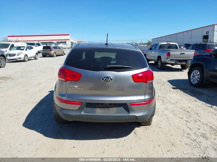 2016 Kia Sportage Lx VIN: KNDPB3AC0G7873154 Lot: 41698686