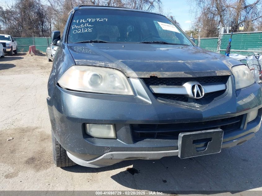 2006 Acura Mdx VIN: 2HNYD18966H540421 Lot: 41698729
