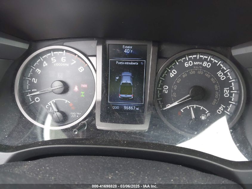 2017 Toyota Tacoma Trd Off Road VIN: 5TFCZ5AN4HX11245 Lot: 41698828