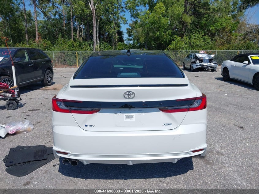 2025 TOYOTA CAMRY XSE - 4T1DAACK6SU023212