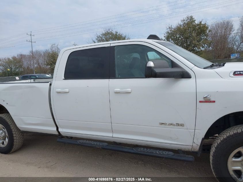 2020 Ram 2500 Big Horn 4X4 8' Box VIN: 3C6UR5JLXLG155983 Lot: 41698876