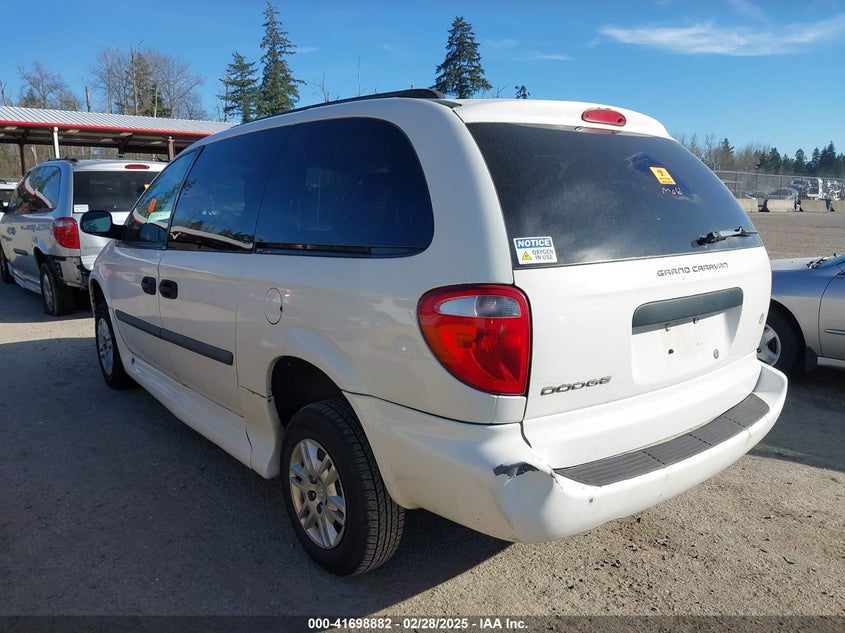 2007 DODGE GRAND CARAVAN VIN: 1D4GP24R37B193809
