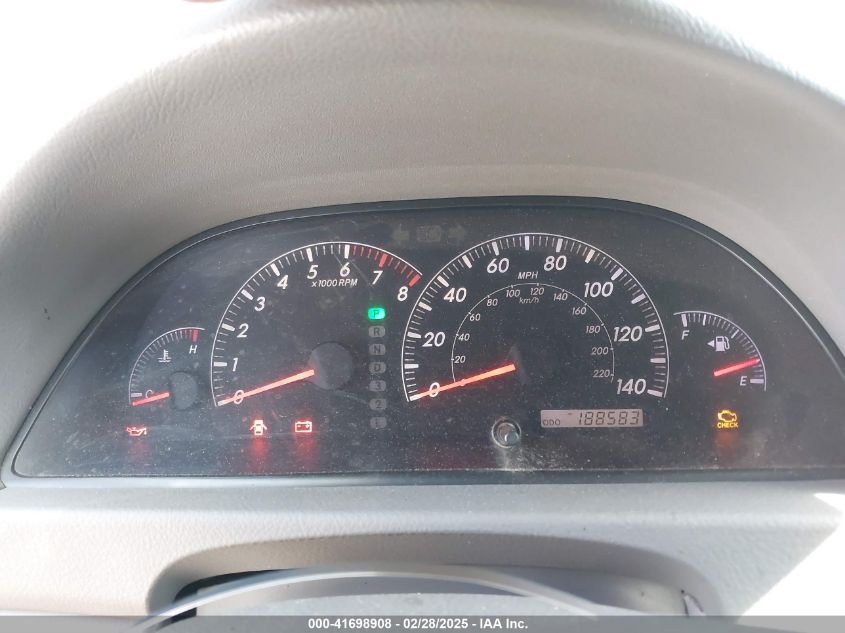 2005 Toyota Camry Xle V6 VIN: 4T1BF32KX5U099560 Lot: 41698908