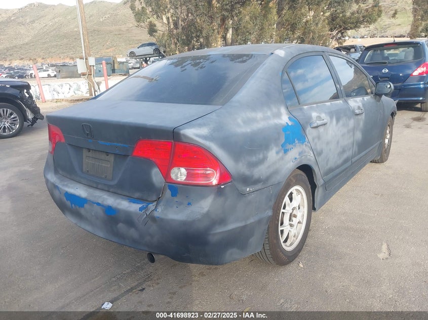 2006 HONDA CIVIC VIN: 2HGFA16856H518864