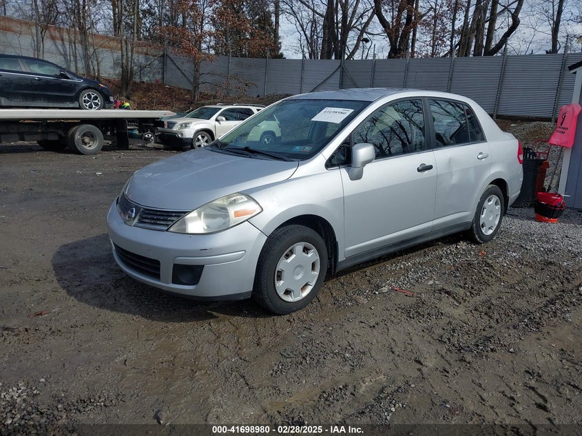 2008 NISSAN VERSA VIN: 3N1BC11E78L371643