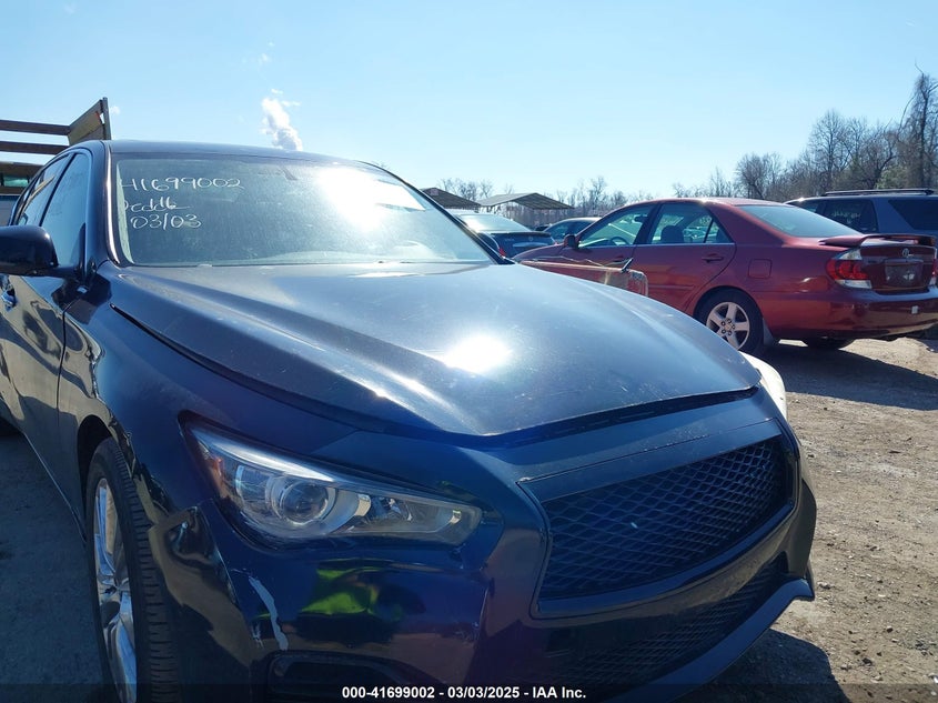 2014 INFINITI Q50 VIN: JN1BV7AR0EM694711