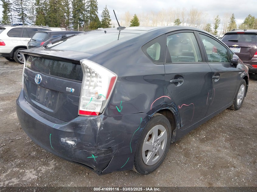 2010 TOYOTA PRIUS VIN: JTDKN3DU9A0137528