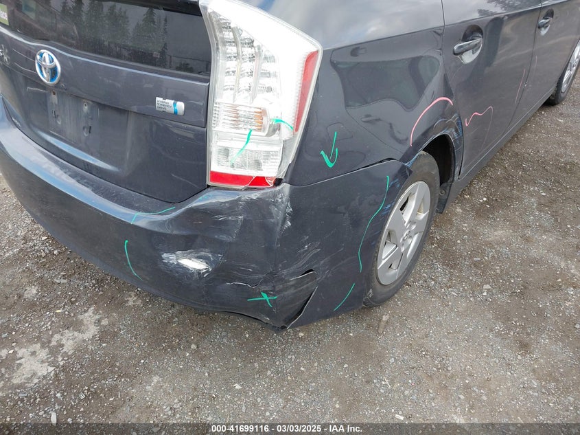2010 TOYOTA PRIUS VIN: JTDKN3DU9A0137528