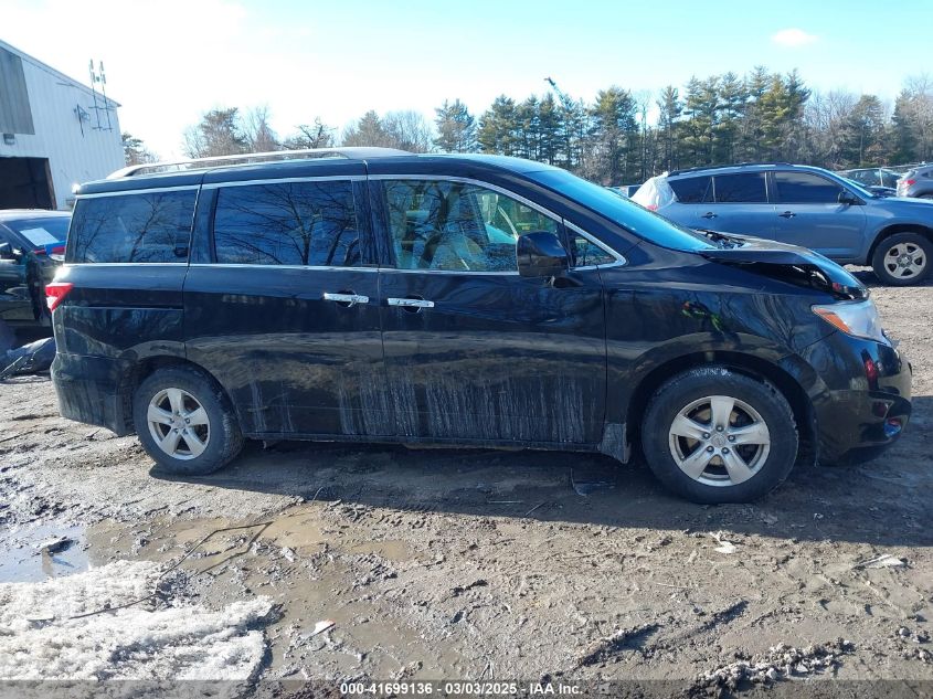 2015 Nissan Quest Platinum/S/Sl/Sv VIN: JN8AE2KP0F9133250 Lot: 41699136