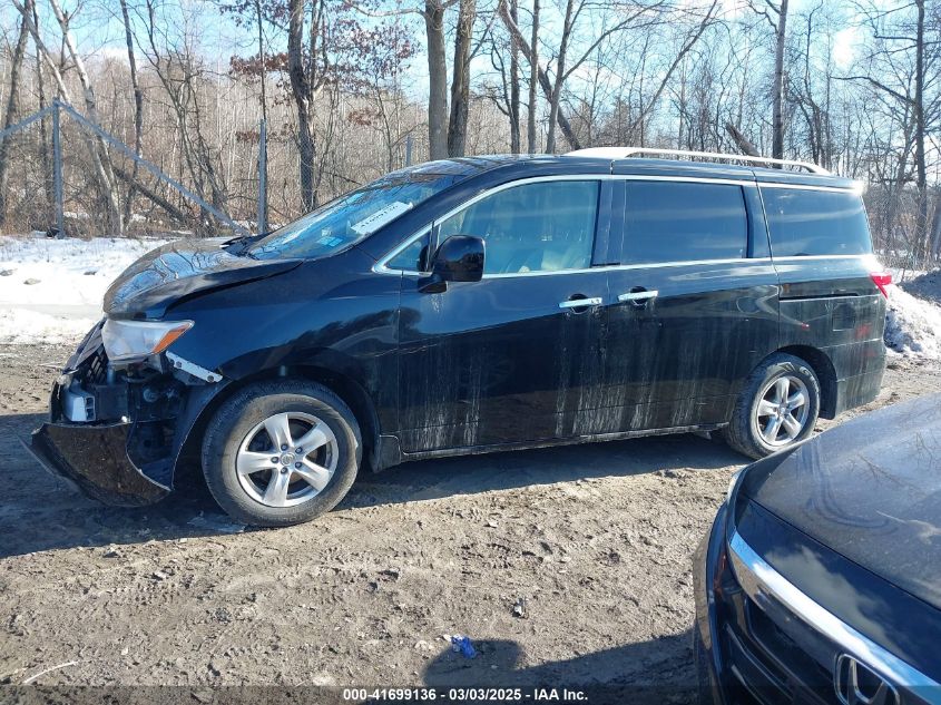 2015 Nissan Quest Platinum/S/Sl/Sv VIN: JN8AE2KP0F9133250 Lot: 41699136
