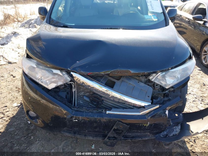 2015 Nissan Quest Platinum/S/Sl/Sv VIN: JN8AE2KP0F9133250 Lot: 41699136