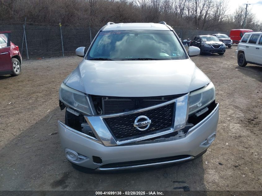 2016 Nissan Pathfinder Platinum/S/Sl/Sv VIN: 5N1AR2MN3GC603086 Lot: 41699138