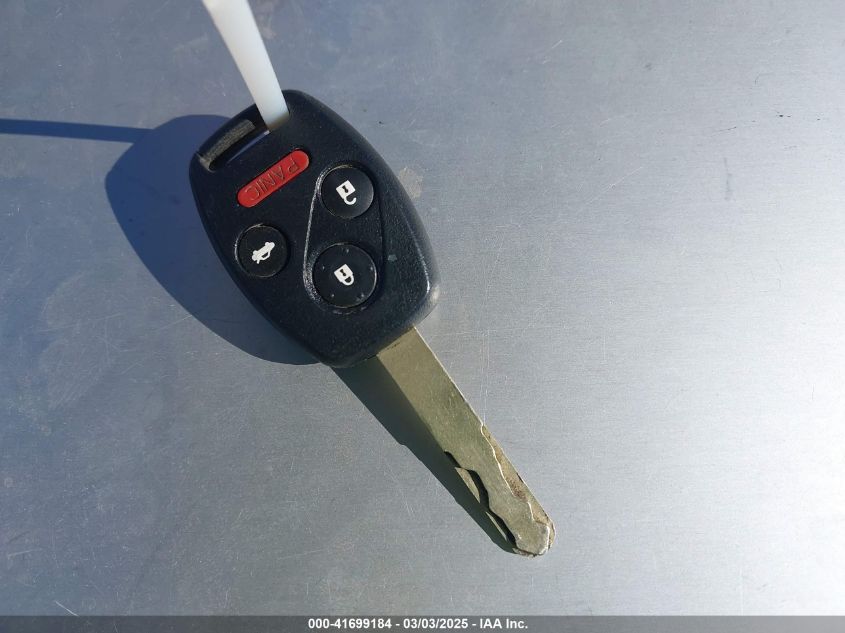 2009 Honda Accord 2.4 Lx-P VIN: 1HGCP26419A104987 Lot: 41699184