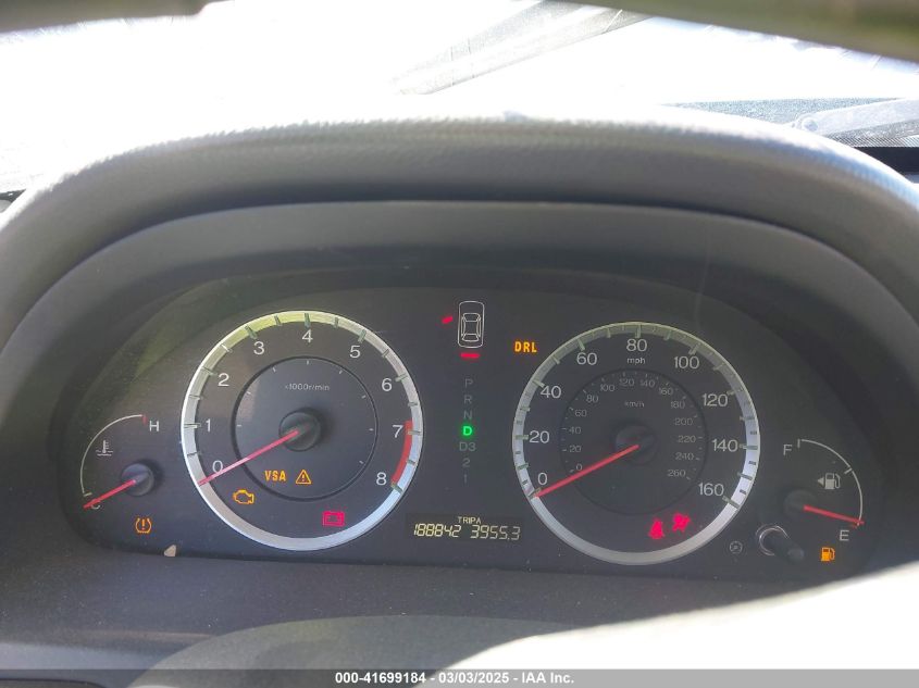 2009 Honda Accord 2.4 Lx-P VIN: 1HGCP26419A104987 Lot: 41699184