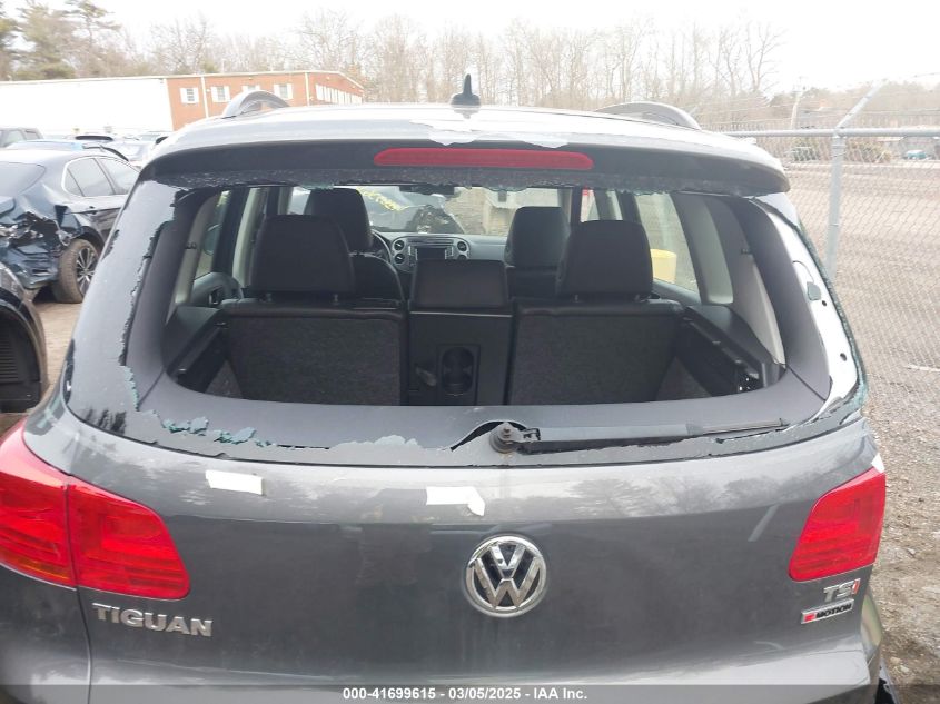 2017 VOLKSWAGEN TIGUAN 2.0T/2.0T S - WVGBV7AX5HK028788