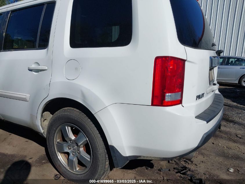 2009 Honda Pilot Ex-L VIN: 5FNYF48509B051781 Lot: 41699665