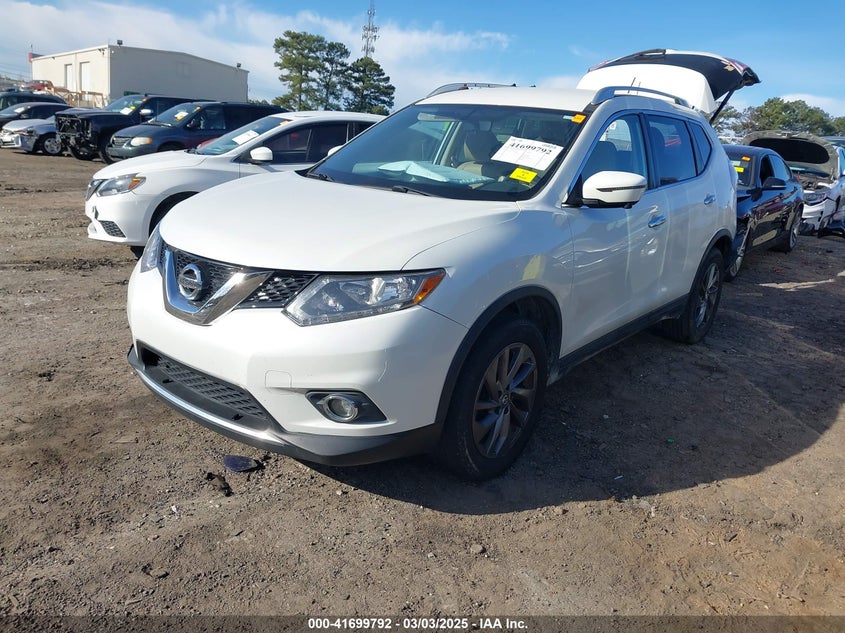 2016 NISSAN ROGUE SL - KNMAT2MT1GP707184