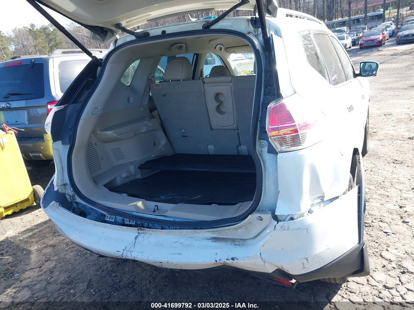 2016 NISSAN ROGUE SL - KNMAT2MT1GP707184