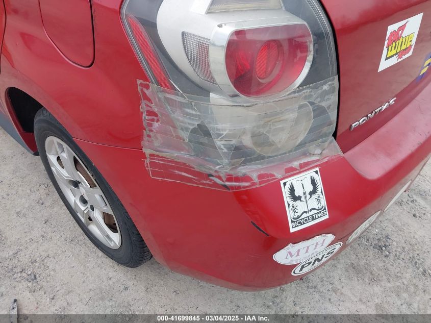 2009 Pontiac Vibe VIN: 5Y2SP67039Z409390 Lot: 41699845