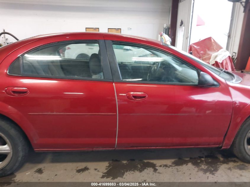 2005 Dodge Stratus Sxt VIN: 1B3EL46R35N628222 Lot: 41699883