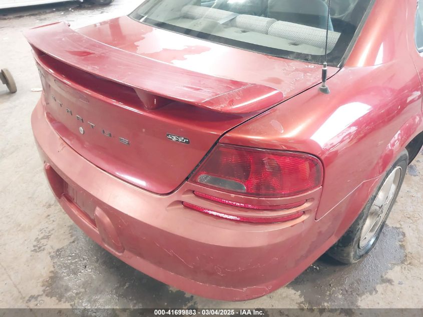 2005 Dodge Stratus Sxt VIN: 1B3EL46R35N628222 Lot: 41699883