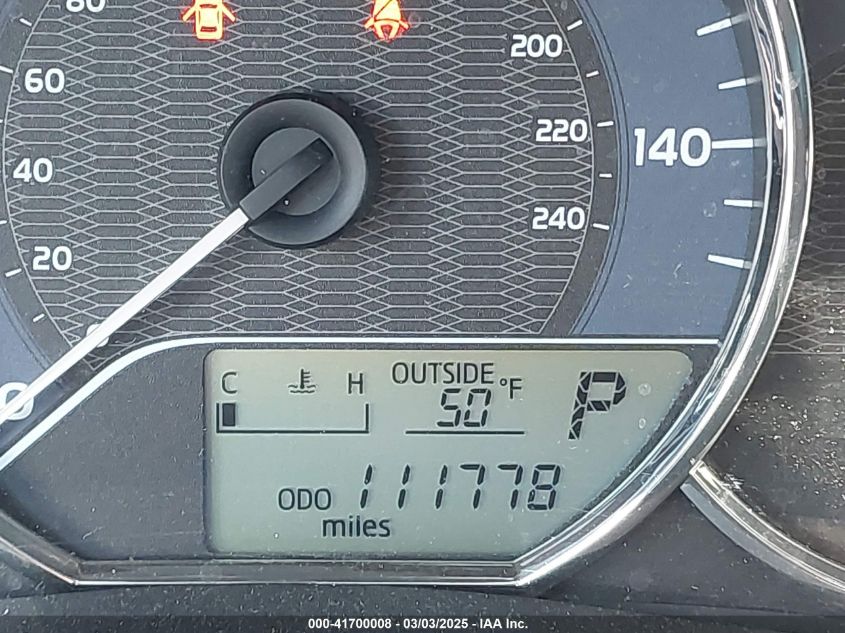 2015 Toyota Corolla Le VIN: 2T1BURHE7FC450082 Lot: 41700008