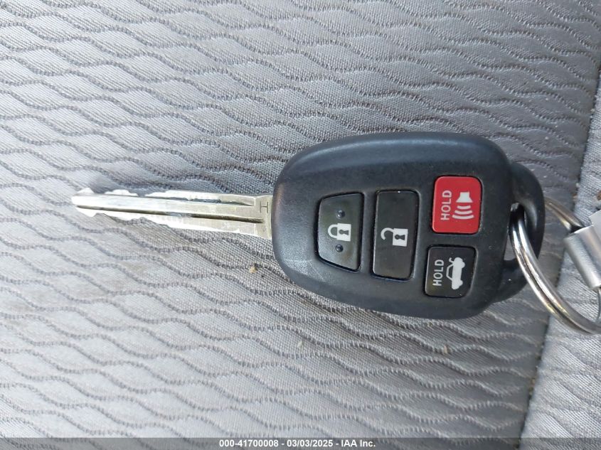 2015 Toyota Corolla Le VIN: 2T1BURHE7FC450082 Lot: 41700008