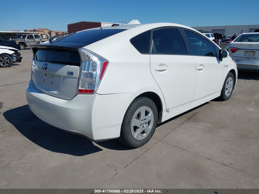 2011 TOYOTA PRIUS VIN: JTDKN3DU2B0280810