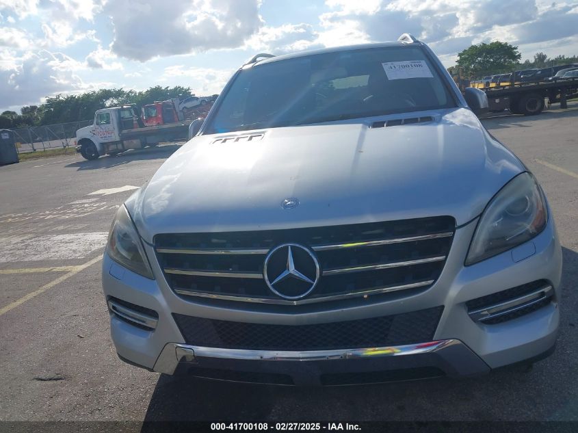 2013 Mercedes-Benz Ml 350 4Matic VIN: 4JGDA5HBXDA124869 Lot: 41700108