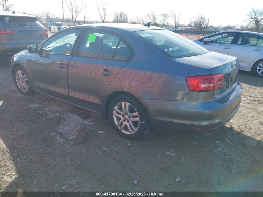 2015 VOLKSWAGEN JETTA VIN: 3VW2K7AJ3FM350115