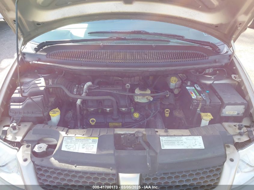 2004 Dodge Caravan Sxt VIN: 1D4GP45R74B566100 Lot: 41700173