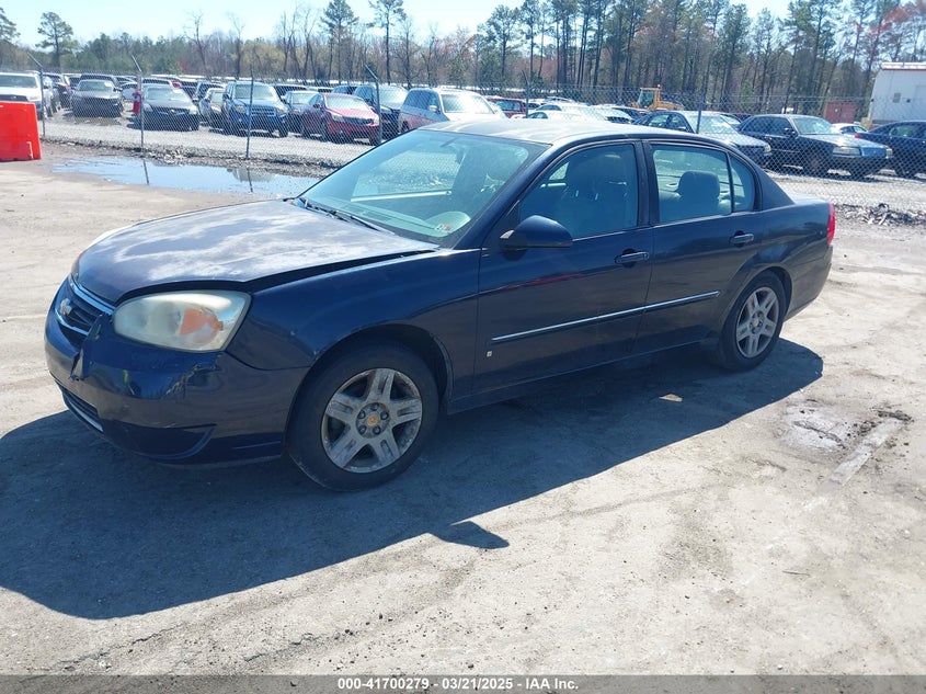 2006 CHEVROLET MALIBU VIN: 1G1ZT51F96F175716