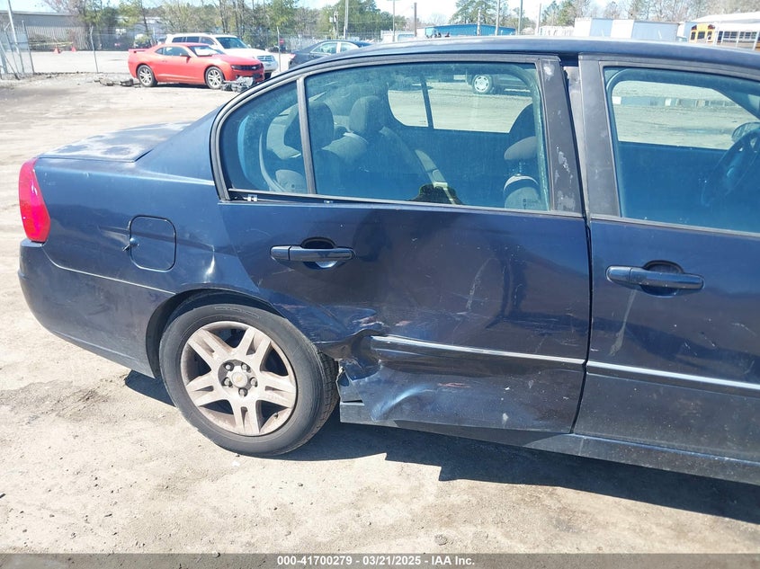 2006 CHEVROLET MALIBU VIN: 1G1ZT51F96F175716