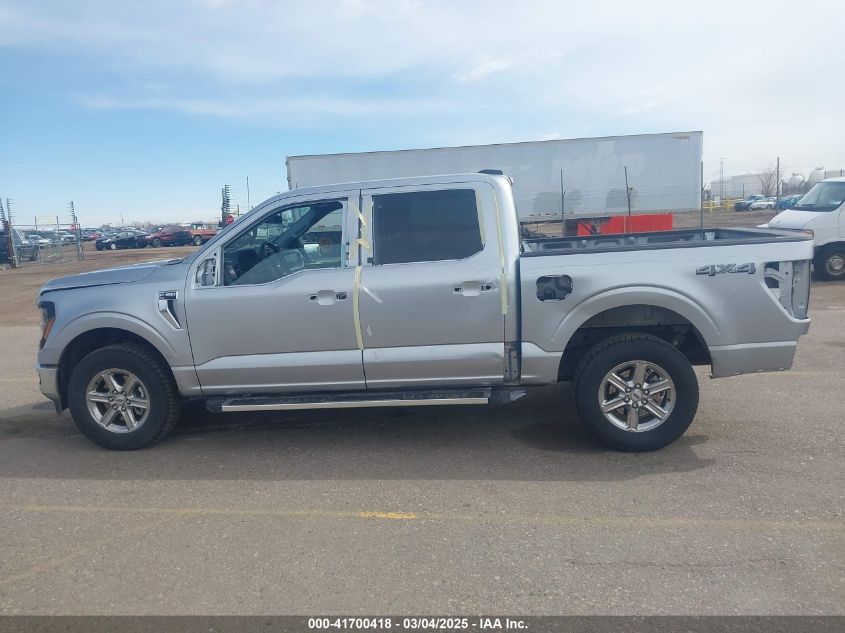 2024 Ford F-150 Xlt VIN: 1FTFW3LD4RFA75643 Lot: 41700418