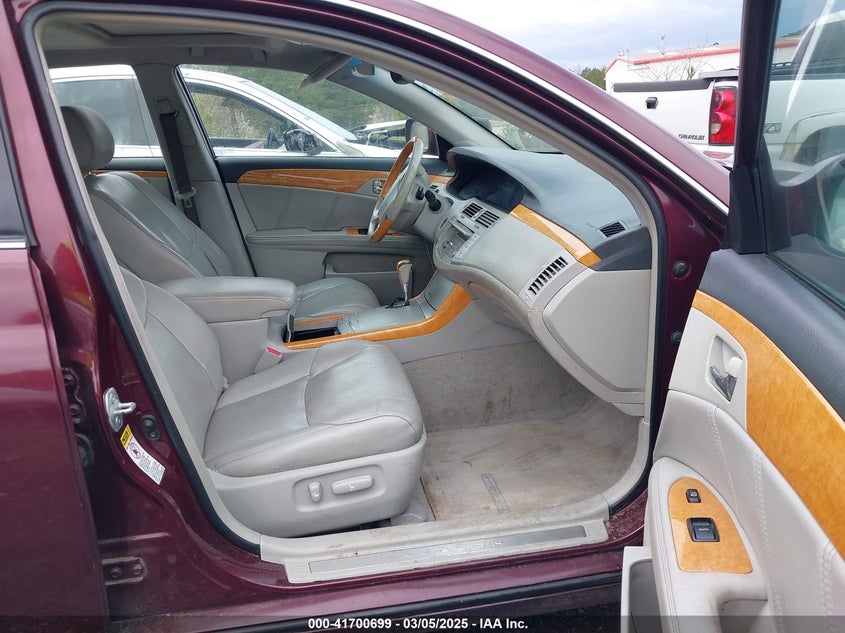 2007 TOYOTA AVALON VIN: 4T1BK36B37U180747