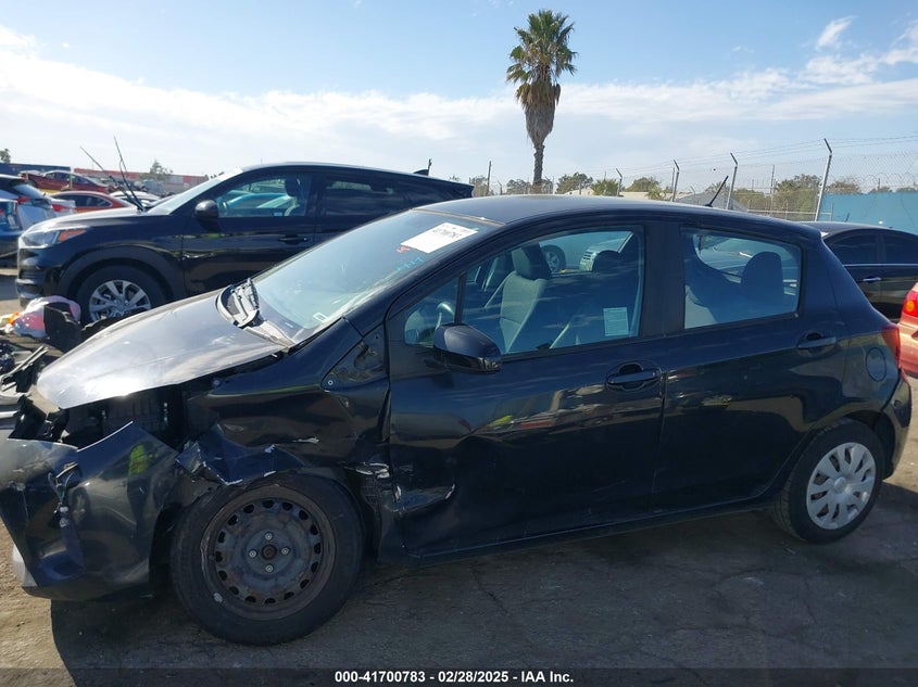 2015 TOYOTA YARIS VIN: VNKKTUD34FA038840