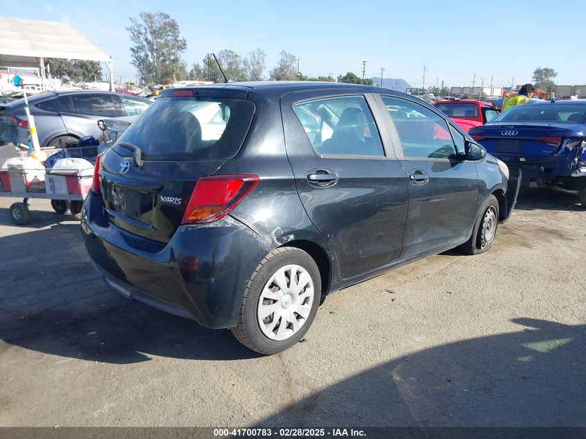 2015 TOYOTA YARIS VIN: VNKKTUD34FA038840
