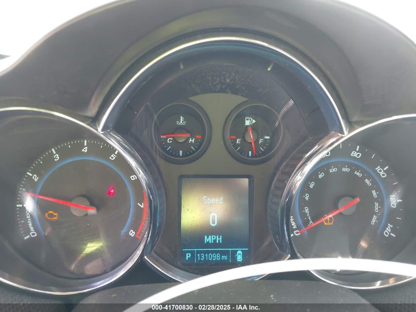 2012 Chevrolet Cruze 1Lt VIN: 1G1PF5SCXC7340908 Lot: 41700830