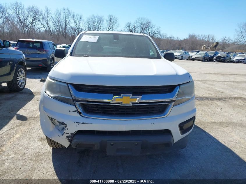 2015 Chevrolet Colorado Wt VIN: 1GCHSAEA0F1161004 Lot: 41700988